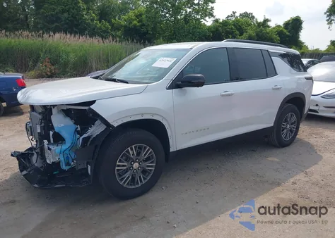 2025 Chevrolet Traverse Fwd Lt from USA, damaged, VIN 1GNERGRS8SJ171334